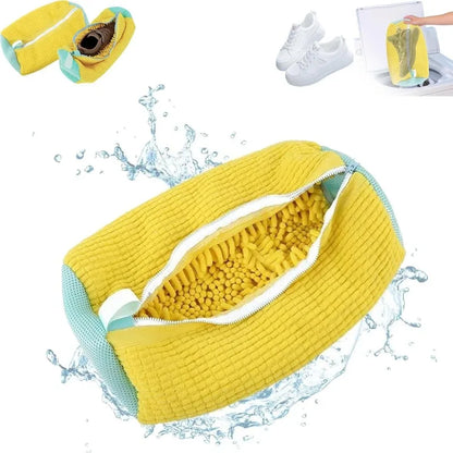 Shoes Laundry Bag Shoe Wash Bag for Washing Machine Reusable Zipper Shoe Washing Bag Sneaker Tennis Shoe Cleaner Kit Remove Dirt