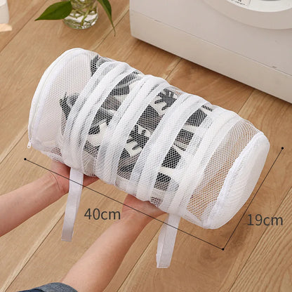 Shoes Laundry Bag Shoe Wash Bag for Washing Machine Reusable Zipper Shoe Washing Bag Sneaker Tennis Shoe Cleaner Kit Remove Dirt